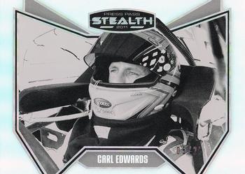 2011 Press Pass Stealth - Black and White #80 Carl Edwards Front