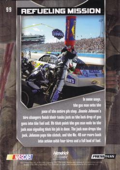 2011 Press Pass Stealth - Black and White #99 No. 48 Lowe's / Kobalt Tools Chevrolet Back
