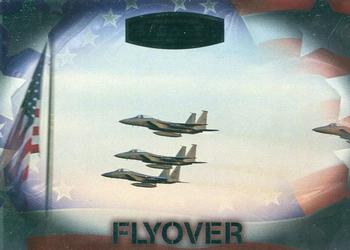 2011 Press Pass Stealth - Flyover #FO-2 F-15 Eagles Front