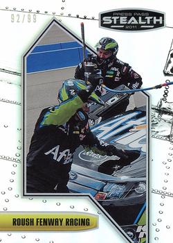 2011 Press Pass Stealth - Holofoil #27 Roush Fenway Racing Front