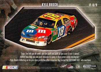 2011 Press Pass Stealth - In Flight Report #IF-6 Kyle Busch Back