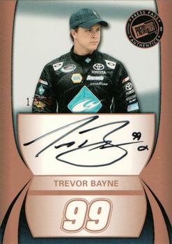 2011 Press Pass - Autographs Bronze #NNO Trevor Bayne Front