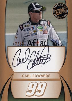 2011 Press Pass - Autographs Bronze #NNO Carl Edwards Front