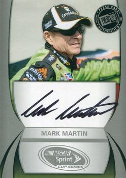 2011 Press Pass - Autographs Silver #NNO Mark Martin Front