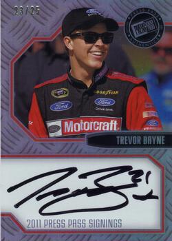 2011 Press Pass - Signings Holofoil #PPS-TB1 Trevor Bayne Front