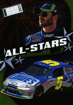 2011 Wheels Main Event - All-Stars #A 11 Jimmie Johnson Front