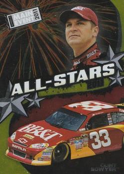 2011 Wheels Main Event - All-Stars #A 16 Clint Bowyer Front
