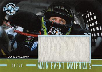 2011 Wheels Main Event - Main Event Materials Holofoil #MEM-CE Carl Edwards Front