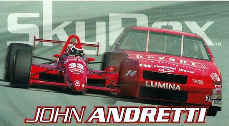 1994 SkyBox #26 John Andretti's Cars Front