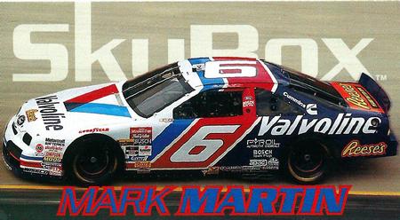 1994 SkyBox #09 Mark Martin's Car Front
