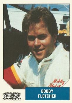1987 World of Outlaws #48 Bobby Fletcher Front