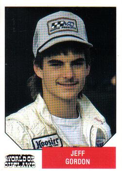 1988 World of Outlaws #54 Jeff Gordon Front