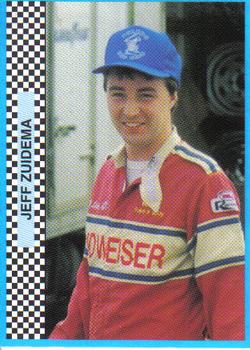 1992 Winner's Choice Busch #115 Jeff Zuidema Front