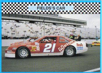 1992 Winner's Choice Busch #138 Jimmy Field's Car Front