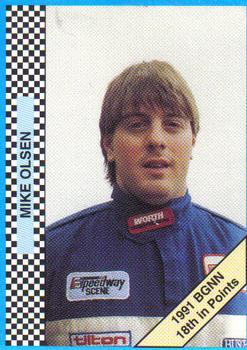 1992 Winner's Choice Busch #37 Mike Olsen Front