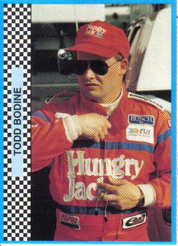 1992 Winner's Choice Busch #70 Todd Bodine Front