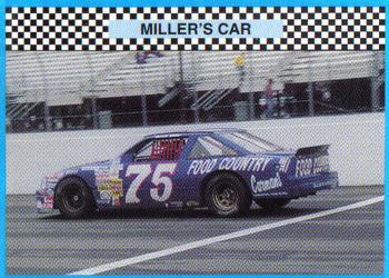 1992 Winner's Choice Busch #83 Butch Miller's Car Front