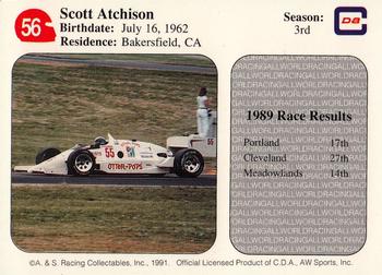 1991 All World #56 Scott Atchison Back