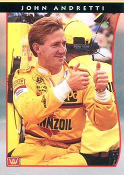 1992 All World Indy #15 John Andretti Front