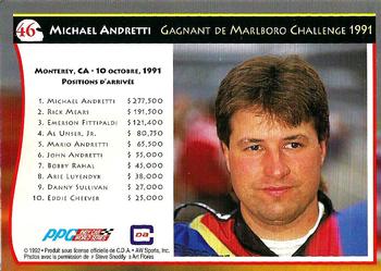 1992 All World Indy #46 Michael Andretti Back