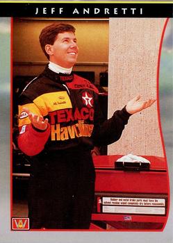 1992 All World Indy #40 Jeff Andretti Front