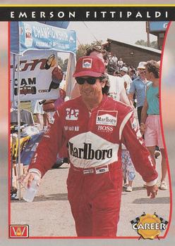1992 All World Indy #80 Emerson Fittipaldi Front