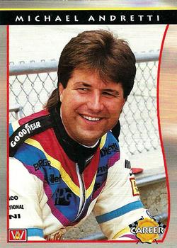 1992 All World Indy #79 Michael Andretti Front