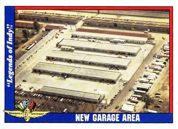 1991 Collegiate Collection Legends of Indy #10 New Garage Area Front