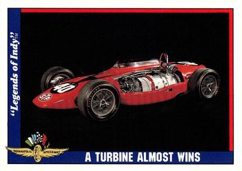 1991 Collegiate Collection Legends of Indy #4 A Turbine Almost Wins Front