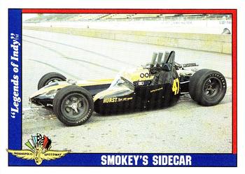 1991 Collegiate Collection Legends of Indy #55 Smokey's Sidecar Front