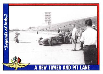 1991 Collegiate Collection Legends of Indy #58 A New Tower and Pit Lane Front