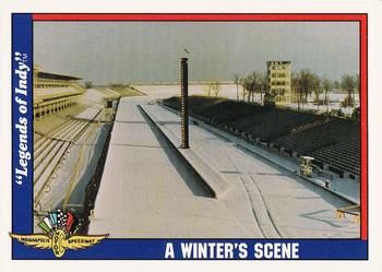 1991 Collegiate Collection Legends of Indy #91 A Winter's Scene Front