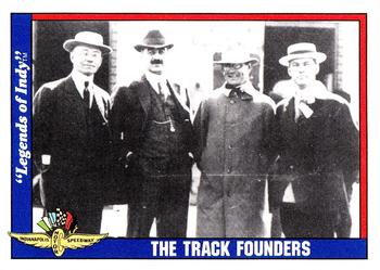 1991 Collegiate Collection Legends of Indy #9 The Track Founders Front