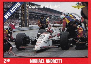 1992 Collegiate Collection Legends of Indy #3 Michael Andretti Front