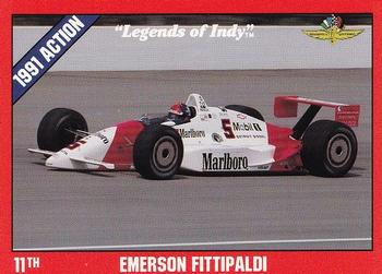 1992 Collegiate Collection Legends of Indy #12 Emerson Fittipaldi Front