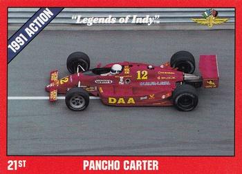 1992 Collegiate Collection Legends of Indy #22 Pancho Carter Front
