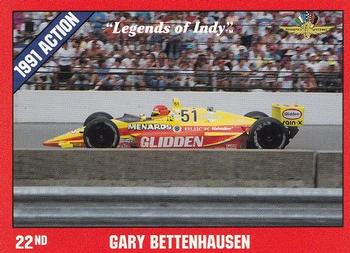 1992 Collegiate Collection Legends of Indy #23 Gary Bettenhausen Front