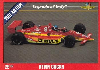1992 Collegiate Collection Legends of Indy #30 Kevin Cogan Front
