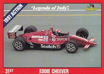 1992 Collegiate Collection Legends of Indy #32 Eddie Cheever Front