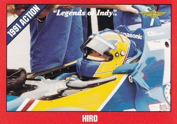 1992 Collegiate Collection Legends of Indy #35 Hiro Matsushita Front