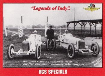 1992 Collegiate Collection Legends of Indy #73 HCS Specials Front