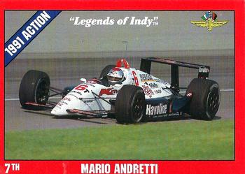 1992 Collegiate Collection Legends of Indy #8 Mario Andretti Front
