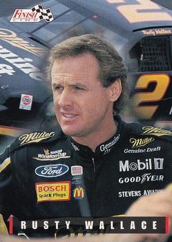 1995 Finish Line #2 Rusty Wallace Front