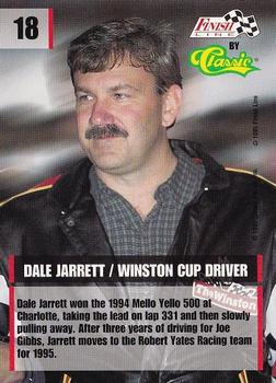 1995 Finish Line #18 Dale Jarrett Back