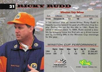 1995 Finish Line Coca-Cola 600 #21 Ricky Rudd Back
