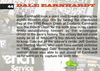 1995 Finish Line Coca-Cola 600 #44 Dale Earnhardt Back