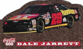 1995 Finish Line Coca-Cola 600 - Die Cuts #C4 Dale Jarrett Front