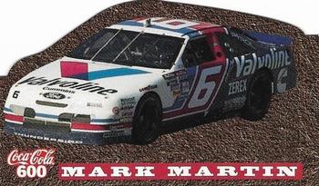 1995 Finish Line Coca-Cola 600 - Die Cuts #C5 Mark Martin Front
