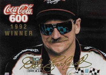1995 Finish Line Coca-Cola 600 - Winners #CC8 Dale Earnhardt Front