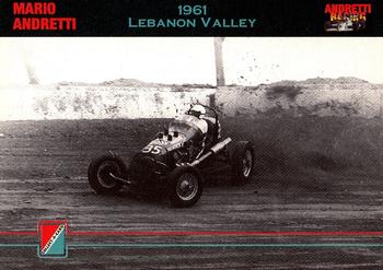 1992 Collect-a-Card Andretti Family Racing #2 1961 Lebanon Valley Front